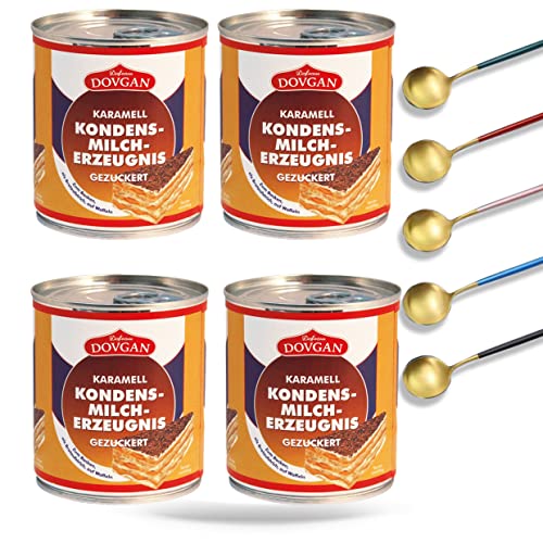 Karamell Kondensmilcherzeugnis Gezuckert 4x397 g + 1 Gratis Löffel Karamell Kondensmilcherzeugnis Gezuckert 4x397 g + 1 Gratis Löffel von Meinbazar