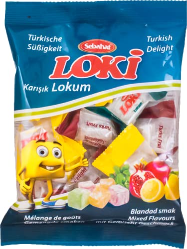 SEBAHAT Türkischer einzeln verpackte Lokum Honig Turkish Delight/Mix - Karisik + 3 Loki süßigkeiten SEBAHAT Türkischer einzeln verpackte Lokum Honig Turkish Delight/Mix - Karisik + 3 Loki süßigkeiten von Meinbazar