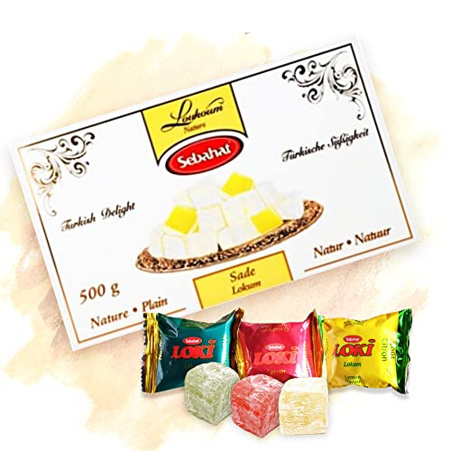 SEBAHAT Türkischer Honig - Lokum - Turkish Delight / Pur - Sade+ 3 Loki GRATIS dazu von Meinbazar