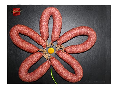 Wurst aus Meiningen I Thüringer Salami luftgetrocknet I 5x 200g I Air-Dried Sausages von Meininger Die Thüringer Traditionsfleischerei