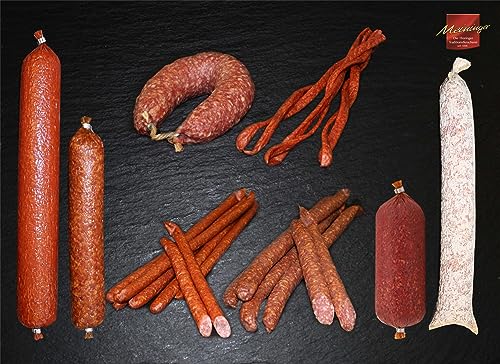 Wurstpaket I Salami Paket XXL I Wurst aus dem Thüringer Wald von Meininger Die Thüringer Traditionsfleischerei