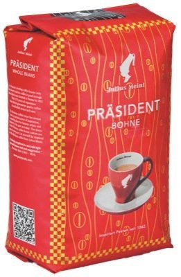 Julius MEINL Kaffee Präsident, ganze Bohnen, 5 Packungen mit jeweils 500 g, gesamt 2.5 KG von Meinl Percussion