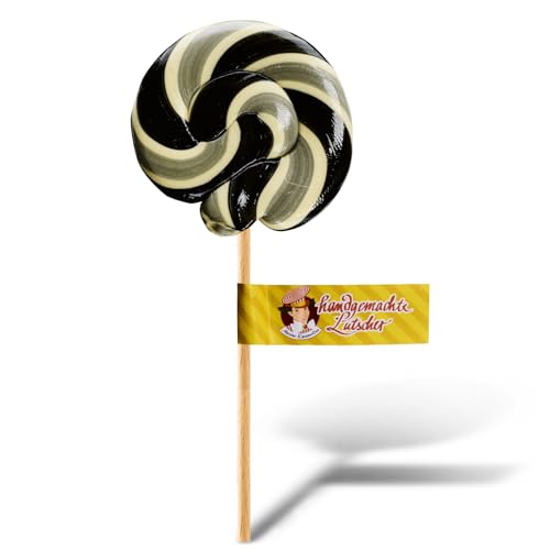 Original Meister Karamellus Cola Lolli (3x50g) - 100% Handarbeit aus deutscher Manufaktur/Riesen Lolli, Lollipop mit Natürlichen Zutaten - Lutscher als Süßigkeit für Kinder & Erwachsene von Meister Karamellus