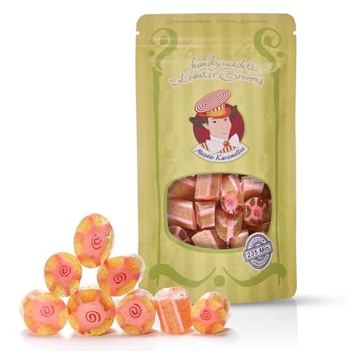 Original Meister Karamellus Salbei BonBons (3 x 80g Tüte) Kräuterbonbons 100% Handarbeit aus deutscher Manufaktur, Lutschbonbon frei von Geschmacksverstärkern - Ideal für Kinder & Erwachsene von Meister Karamellus