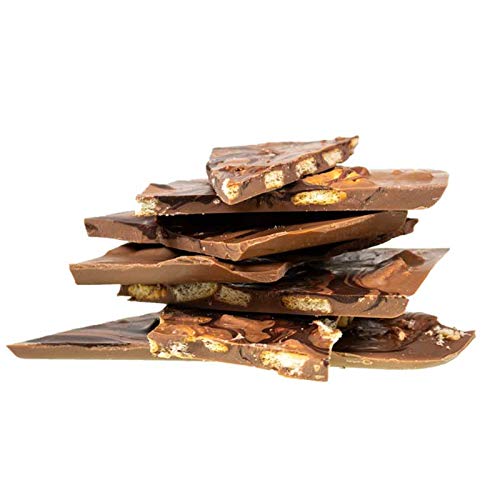 Vollmilchschokolade mit Butterkeks und edler Zartbitterschokolade: Bruchschokolade in 230 g Tüte von Meisterschokoladen