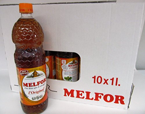 Essig der Klassiker 10 x 1 Liter Flasche = 10 Liter L von Melfor