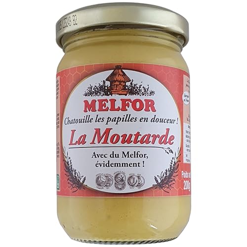 La Moutarde, Melfor Senf mit Melfor Essig, 200g von Melfor