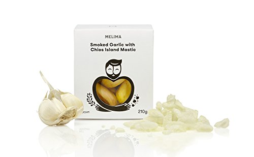Melima geräucherter Knoblauch mit Chios Insel Mastix, 1er Pack (1 x 210 g) von Melima