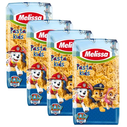 Melissa Pasta Kids Paw Patrol 4 Stück (4x500g) + Gratis Araxxon Olivenöl aus Sparta (20ml) von Melissa