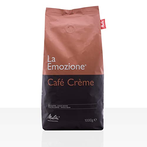 Melitta La Emozione 1kg Cafe Creme ganze Bohne von Melitta