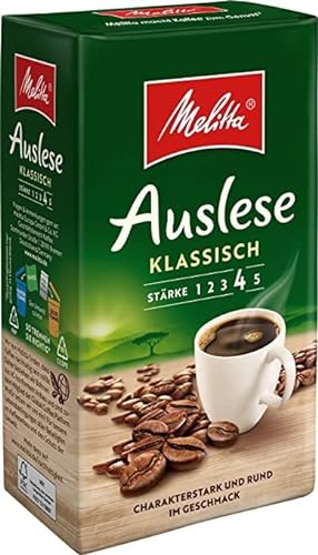 Melitta Auslese klassisch Filterkaffee 18x 500g (9000g) - Kaffee aus besten Anbaugebieten von Melitta