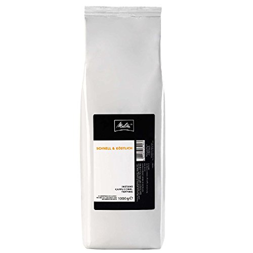 Melitta Cappuccino Topping Milchpulver 10 x 1kg Instant für Automaten von Melitta