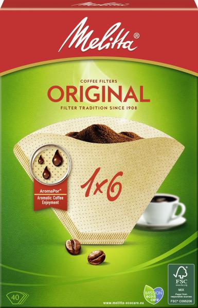 Melitta Filtertüten Original 1x6 Melitta Filtertüten Original 1x6 von Melitta