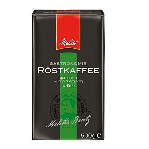 Melitta Gastronomie Filterkaffee Röstkaffee würzig und ergiebig - 12 x 500g Kaffee gemahlen von Melitta