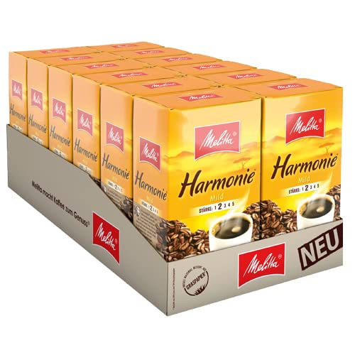 Melitta - Harmonie Mild Gemahlener Kaffee - 12x 500g von Melitta