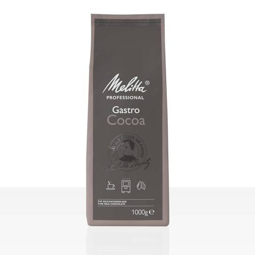 Melitta Kakao für Kaffee-Vollautomaten, Zubereitung mit Wasser oder Milch, Glutenfrei, 1 kg von Melitta