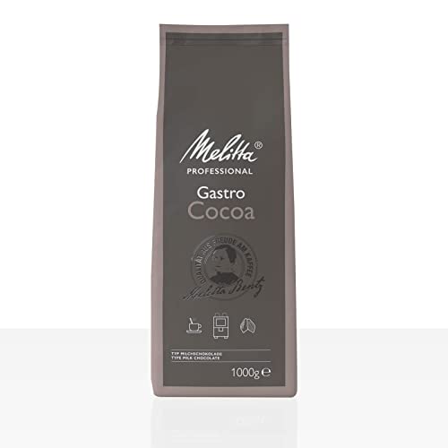 Melitta Kakao für Kaffee-Vollautomaten, Zubereitung mit Wasser oder Milch, Glutenfrei, 1 kg von Melitta