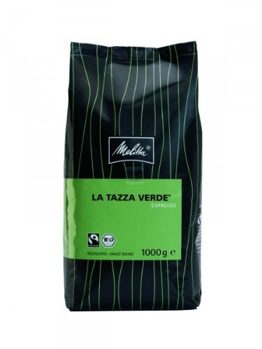 Melitta La Tazza Verde Espresso Bio Fairtrade - 1kg ganze Kaffee-Bohne von Melitta