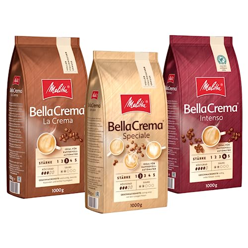 Melitta Probierpaket BellaCrema, ganze Kaffeebohnen, 3kg von Melitta