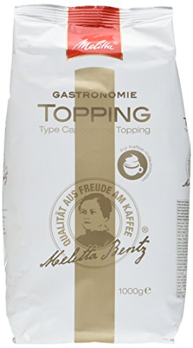 Melitta Professional Topping für Kaffee-Vollautomaten, Pulverförmig, Kaffeeweißer, 5er Pack (5 x 1000 g) von Melitta