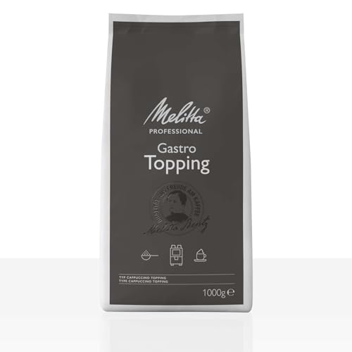 Melitta Professional Topping für Kaffee-Vollautomaten, Pulverförmig, Kaffeeweißer (1 x 1000 g) von Melitta