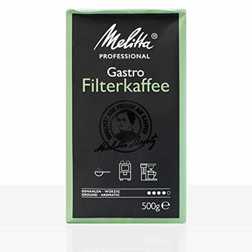 Melitta Röstkaffee, Gemahlener Filterkaffee, Würzig mit schokoladiger Note, Mittlerer Röstgrad, 2 x 500 g von Melitta