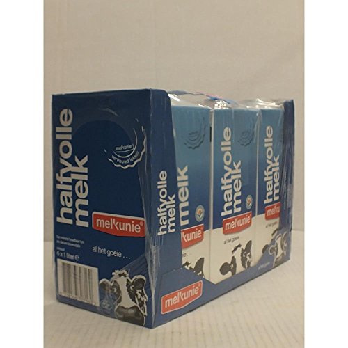 Melkunie Halbfett-Milch, 6 x 1l Karon Pack (Halfvolle Melk) von Melkunie