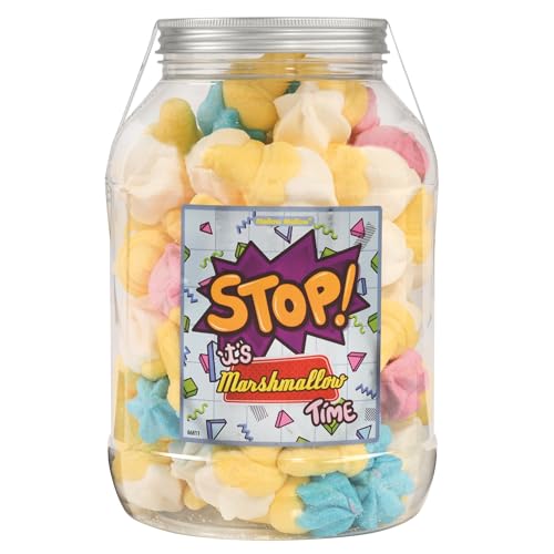 Mellow Mellow Eishörnchen Marshmallow – 80 Stück (630g) | Perfekt für Lagerfeuer, Grillen & Desserts | Weich, Lecker & Vielseitig von Mellow Mellow