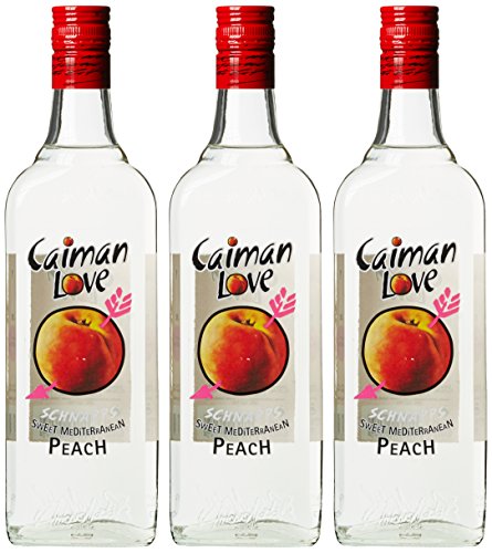 Licor Pfirsichlikör Caiman Love Früchte (3 x 0.7 l) von Caimán