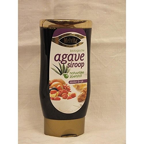 Melvita Agave Siroop donker & rijk 250ml Dosierflasche (Agave-Sirup dunkel) von Melvita