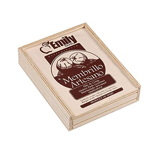 Gourmet Quittenbrot | typisch spanische Süßspeise | in dekorativer Holzkiste | glutenfrei | 250 g Gourmet Quittenbrot | typisch spanische Süßspeise | in dekorativer Holzkiste | glutenfrei | 250 g von Membrillo Emily