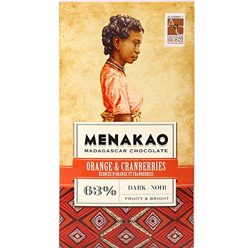 Menakao Orange & Cranberries 63%, 65g von Menakao