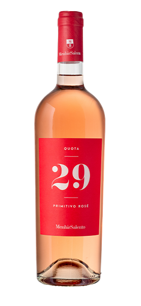 "Quota 29" Primitivo Rosé Salento IGT 2023 "Quota 29" Primitivo Rosé Salento IGT 2023 von Menhir