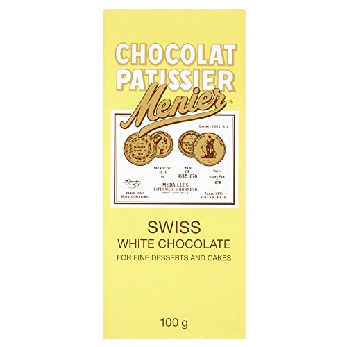 Menier Weiß Cooking Chocolate (100g) - Packung mit 6 von Menier