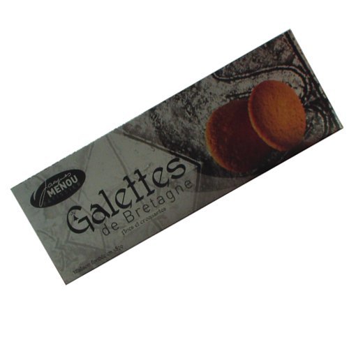 Galettes aus der Bretagne, bretonische Gebäckspezialität, 100 g, Les Galettes de Bretagne fines et croquantes de Jacques Menou Patissier, Maison fondée en 1879 Galettes aus der Bretagne, bretonische Gebäckspezialität, 100 g, Les Galettes de Bretagne fines et croquantes de Jacques Menou Patissier, Maison fondée en 1879 von Menou