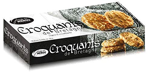 Haselnusskrokant-Gebäck aus der Bretagne, bretonische Gebäckspezialität, 70 g, Les Galettes de Bretagne fines et croquantes de Jacques Menou Patissier, Maison fondée en 1879 Haselnusskrokant-Gebäck aus der Bretagne, bretonische Gebäckspezialität, 70 g, Les Galettes de Bretagne fines et croquantes de Jacques Menou Patissier, Maison fondée en 1879 von Menou