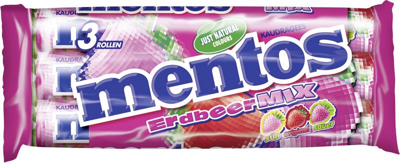 Mentos Erdbeer-Mix Mentos Erdbeer-Mix von Mentos