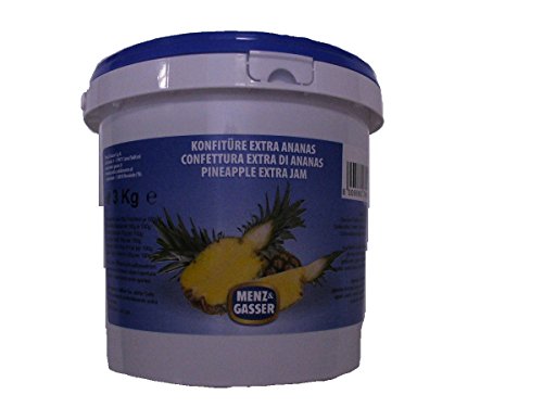 Ananas Konfitüre Extra, 1er Pack (1 x 3000 g) von Menz & Gasser