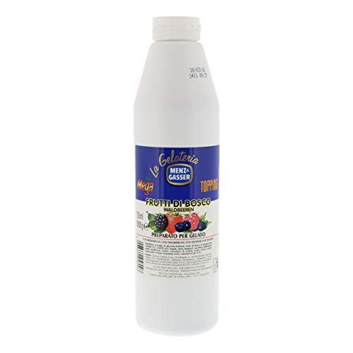 Menz & Gasser Mega Topping Waldfrucht Quetschflasche - Flasche 1 Kilo von MENZ & GASSER 1935