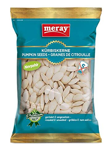 Meray® Kürbiskerne geröstet ohne Salz - Nevsehir tuzsuz Kabak cekirdegi (200g) von Meray
