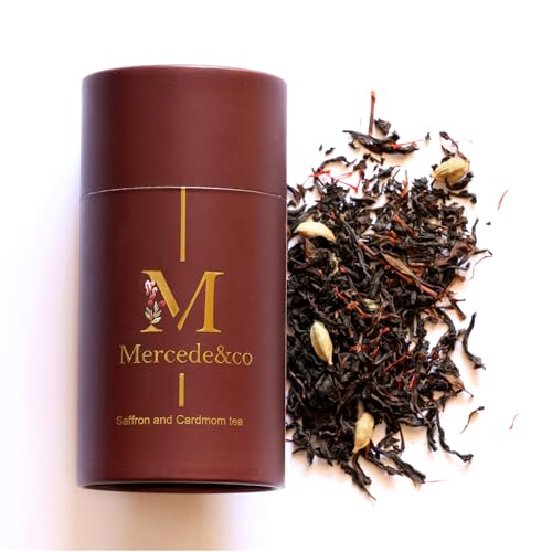 Mercede&co Premium Loser Schwarztee mit Safran und Kardamom – Dein exklusives Tee-Erlebnis für Genussmomente, Detox und edle Tee Geschenksets Mercede&co Premium Loser Schwarztee mit Safran und Kardamom – Dein exklusives Tee-Erlebnis für Genussmomente, Detox und edle Tee Geschenksets von Mercede&Co