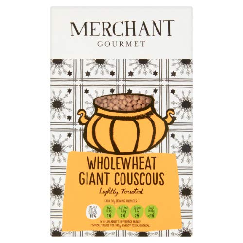 Merchant Gourmet | Vollmehl Riesen Israel Cous Cous | 1 x 300 g (UK) von Merchant Gourmet