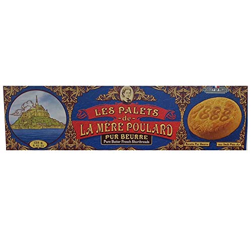 La Mere Poulard Les Palets Pur Beurre 125 g French La Mere Poulard Les Palets Pur Beurre 125 g French von Mere Poulard