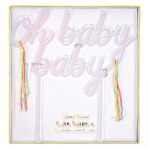Oh Baby Baby Acrylic Topper von Meri Meri