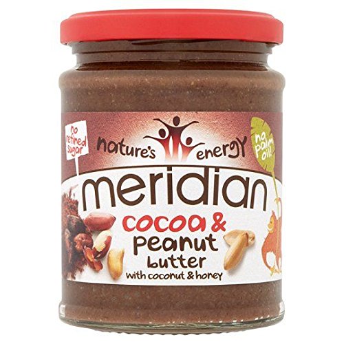 Meridian Kakao & Erdnussbutter 280 g (2 Stück) von YESMOO