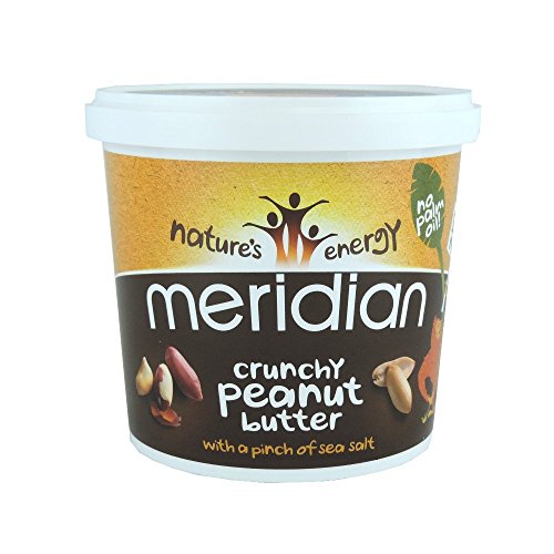 Meridian Nat Crunchy Erdnussbutter, 1000 g, 2 Stück von Meridian