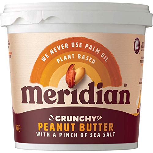 Meridian Nat Crunchy Erdnussbutter, 1000 g, 2 Stück von Meridian