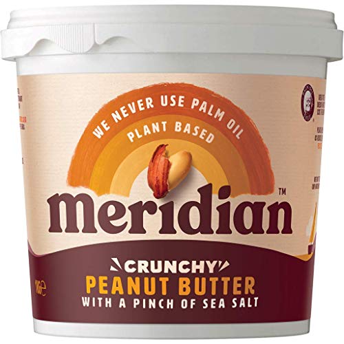 6er Pack Meridian Nat Crunch Erdnussbutter + Salz 1000 g von Meridian