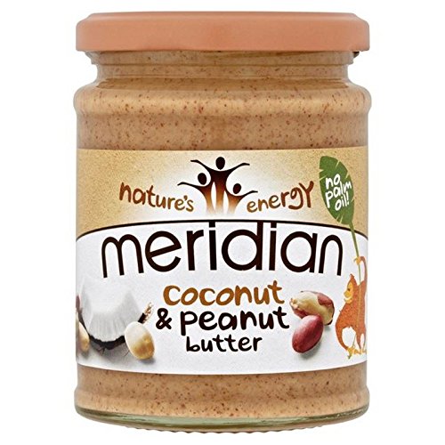 Meridian Kokosnuss & Erdnussbutter 280G (Packung mit 2) von Meridian