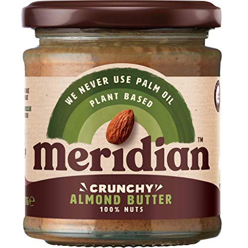 Meridian - Natural Almond Butter Crunchy 100% - 170g (Case of 6) von Meridian